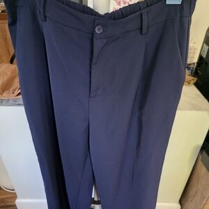 Elegant Women's Navy Trousers